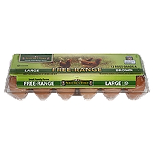 Nature's Yoke Natural Cage-Free Large Brown Eggs, 12 Each