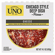 UNO Cheese Chicago Style Deep Dish Pizza, 14.1 oz, 14.1 Ounce