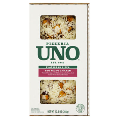 Pizzeria Uno BBQ Recipe Chicken Flatbread Pizza, 12.9 oz