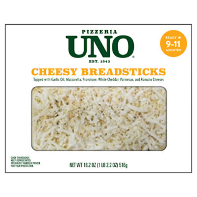 Pizzeria Uno Cheesy Breadsticks, 18.2 oz