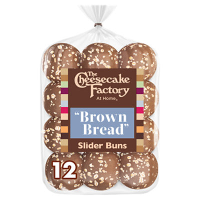 The Cheesecake Factory At Home "Brown Bread" Pre-Sliced Slider Buns, 12 count, 12 oz