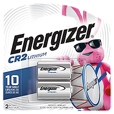 Energizer CR2 3V Lithium Batteries, 2 count