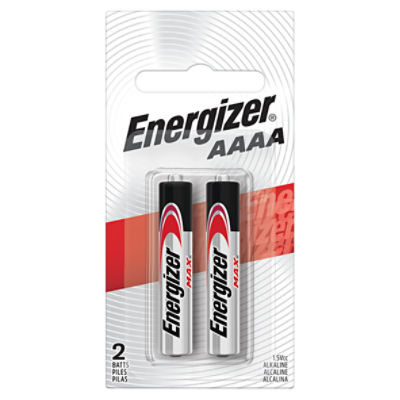 Energizer AAAA Batteries (2 Pack), Miniature Quadruple A Batteries