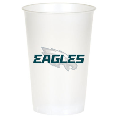 Philadelphia Eagles 20 oz. Plastic Cups, 8 Count