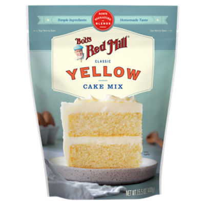 Bob's Red Mill Classic Yellow Cake Mix, 15.5 oz