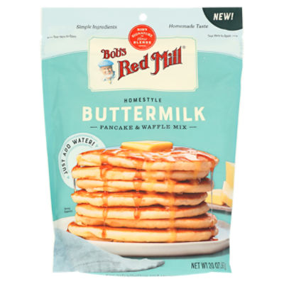 Bob's Red Mill Homestyle Buttermilk Pancake & Waffle Mix, 20 oz
