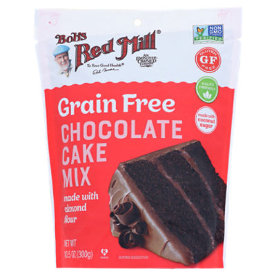 Bob's Red Mill Grain Free Chocolate Cake Mix, 10.5 oz