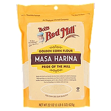 Bob's Red Mill Golden Corn Flour, Masa Harina, 22 Ounce
