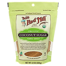 Bob's Red Mill Coconut Sugar, Organic Simply Sweet, 13 Ounce