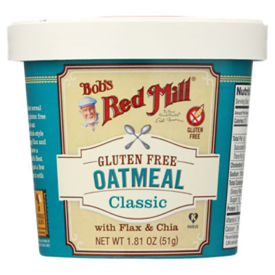 Bob's Red Mill Classic Oatmeal Cup, 1.88 oz ShopRite