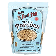 Bob's Red Mill Popcorn, White, 30 Ounce