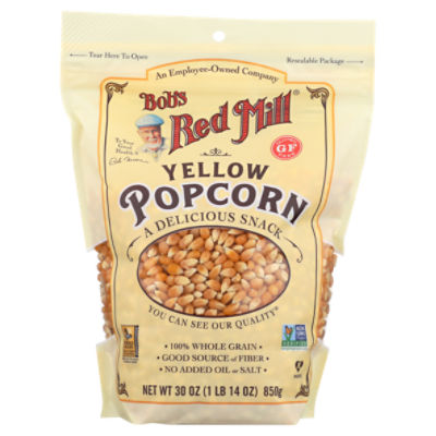 Bob's Red Mill Whole Yellow Popcorn, 30 oz, 30 Ounce