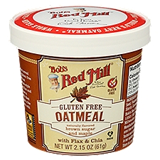 Bob's Red Mill Maple Brown Sugar, Oatmeal Cup, 2.15 Ounce