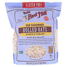 Bob's Red Mill Gluten Free Old Fashioned, Rolled Oats, 32 Ounce
