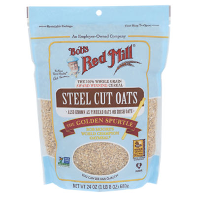 Bob's Red Mill Steel Cut Oats, 24 oz Fairway