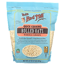 Bob's Red Mill Quick Cooking, Rolled Oats, 32 Ounce