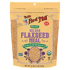 Bob's Red Mill Organic Golden, Flaxseed Meal, 16 Ounce