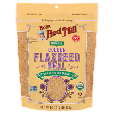 Bob's Red Mill Organic Golden Flaxseed Meal, 16 oz The Fresh Grocer