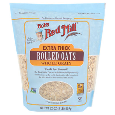 Bob's Red Mill Extra Thick Rolled Oats, 32 oz ShopRite
