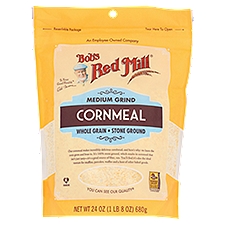 Bob's Red Mill Medium Grind Cornmeal, 24 oz, 24 Ounce