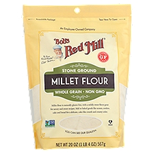 Bob's Red Mill Millet Flour Stone Ground, 20 Ounce