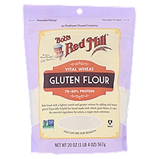 Bob's Red Mill Flour, Vital Wheat Gluten, 20 Ounce