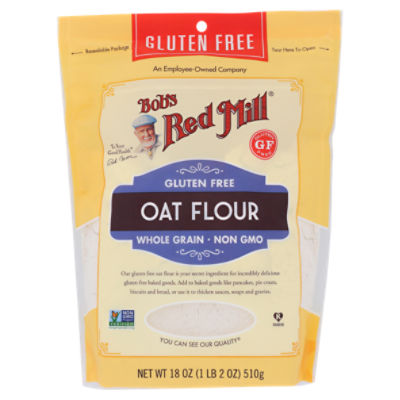 Bob's Red Mill Gluten Free Oat Flour, 18 oz