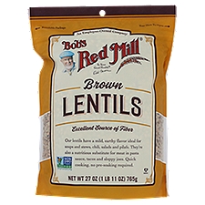 Bob's Red Mill Brown, Lentils, 27 Ounce