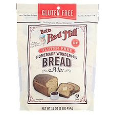 Bob's Red Mill Gluten Free Homemade Wonderful Bread Mix, 16 oz