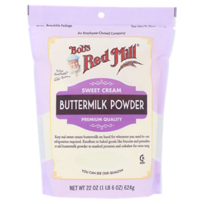Bob's Red Mill Sweet Cream Buttermilk Powder, 22 oz