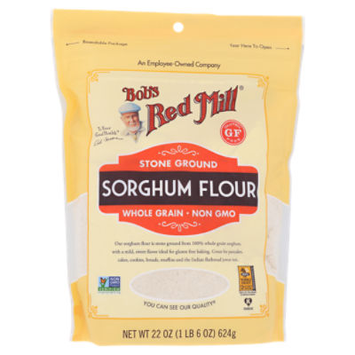 Bob's Red Mill Stone Ground Sorghum Flour, 22 oz, 22 Ounce