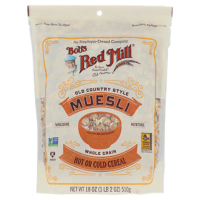 Bob's Red Mill Old Country Style Muesli, 18 oz - ShopRite