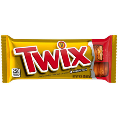 6 TWIX COOKIE BARS Caramel & Milk Chocolate Snacks European Sweets 50g  1.76oz