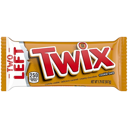 TWIX Caramel Chocolate Cookie Candy Bar