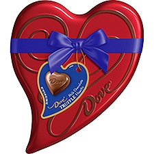 DOVE TRUFFLES Valentine's Milk Chocolate Candy Heart