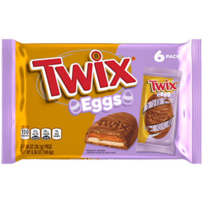 TWIX Easter Eggs Caramel Chocolate Candy Multi-Pack