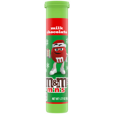 M&M'S Minis Milk Chocolate Mega Christmas Tube