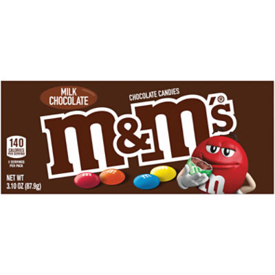 M&M's Purple, Green & Brown Milk Chocolate Candy, 1.69 Oz.