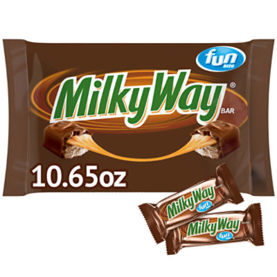 MILKY WAY Chocolate Candy Bars Fun Size, 10.65 Oz