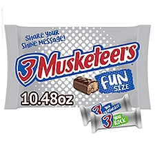 3 MUSKETEERS Fun Size Chocolate Candy Bars, 10.48 Ounce