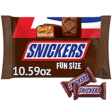 SNICKERS Chocolate Candy Bars Fun Size, 10.59 Oz