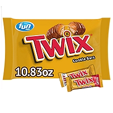 Twix Caramel & Milk Chocolate, Cookie Bars , 10.83 Ounce