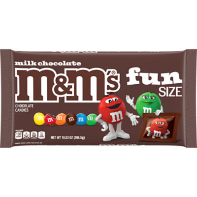 M&M'S Fun Size Milk Chocolate Candy, 10.53 Oz