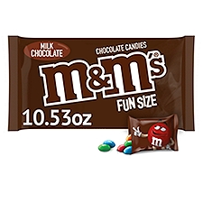 M&M'S Fun Size Milk Chocolate Candy, 10.53 Oz