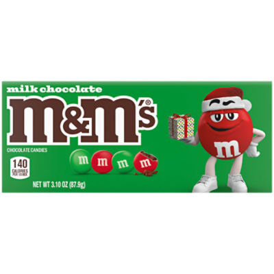 M&M'S Milk Chocolate Christmas Candy Box