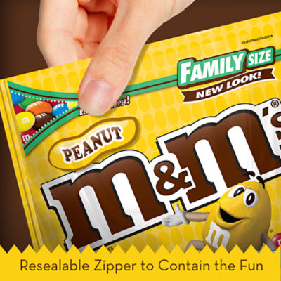 M&M's Peanut Dark Chocolate Candy, 19.2 Oz. 