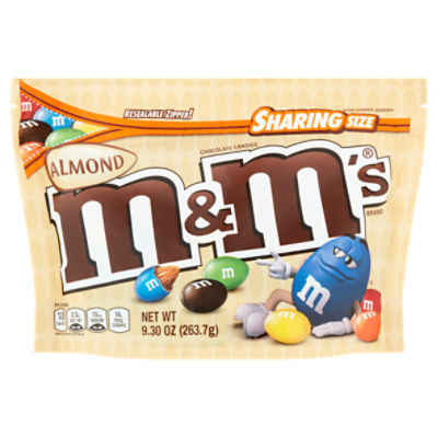 M&M'S Milk Chocolate Snack Mix Sweet & Salty Sharing Size 7.7