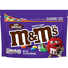 M&M'S Dark Chocolate Candy, 10.1 Oz