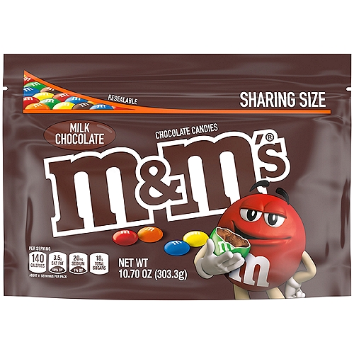 Enjoy a classic chocolate treat thatÃ centsâ‚¬s loved around the world! M&M'S Candy has been one of the most famous candies since 1941. The colorful bite-sized pieces of chocolate candy are fun for everyone.