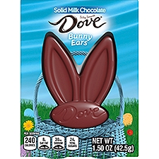 DOVE Milk Chocolate Bunny Ears Easter Candy